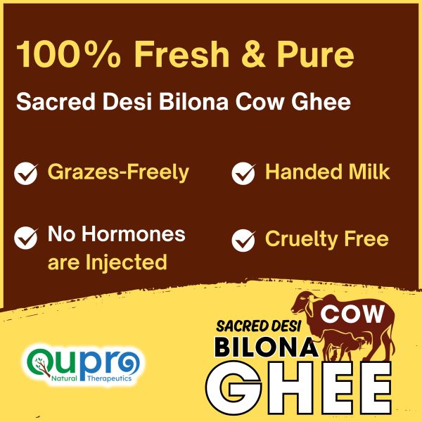SACRED DESI A2 BILONA COW GHEE - Image 2