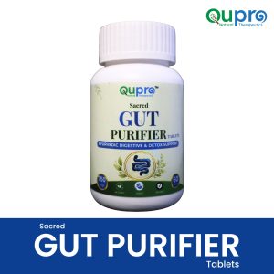 Sacred Gut Purifier Tablets – Powerful Ayurvedic Digestive & Detox Support Formula